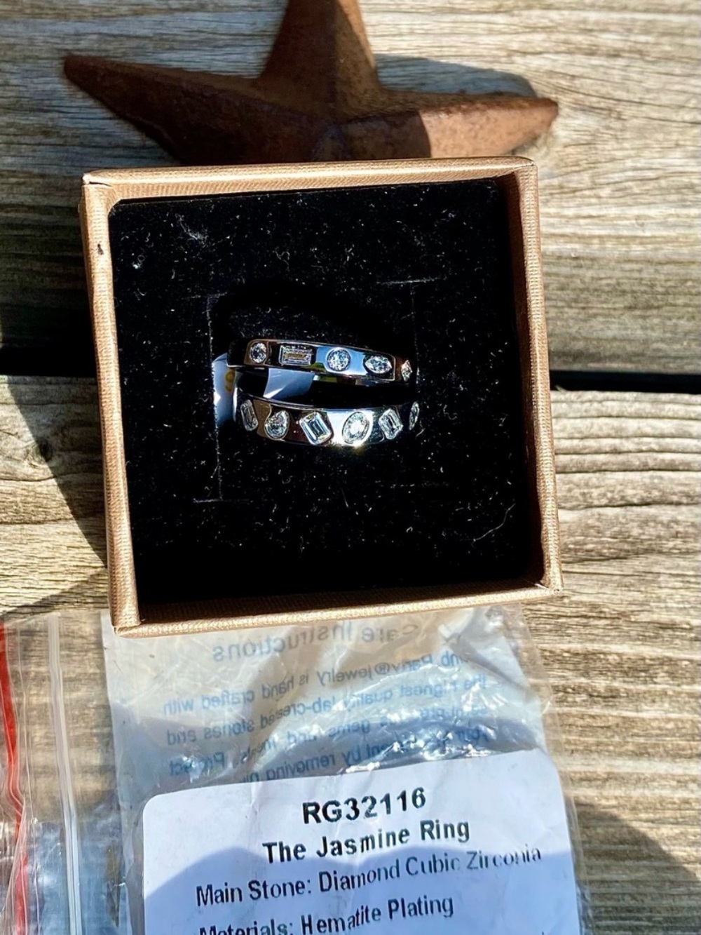 Bomb Party OG Diamond CZ Size 7 Rings
